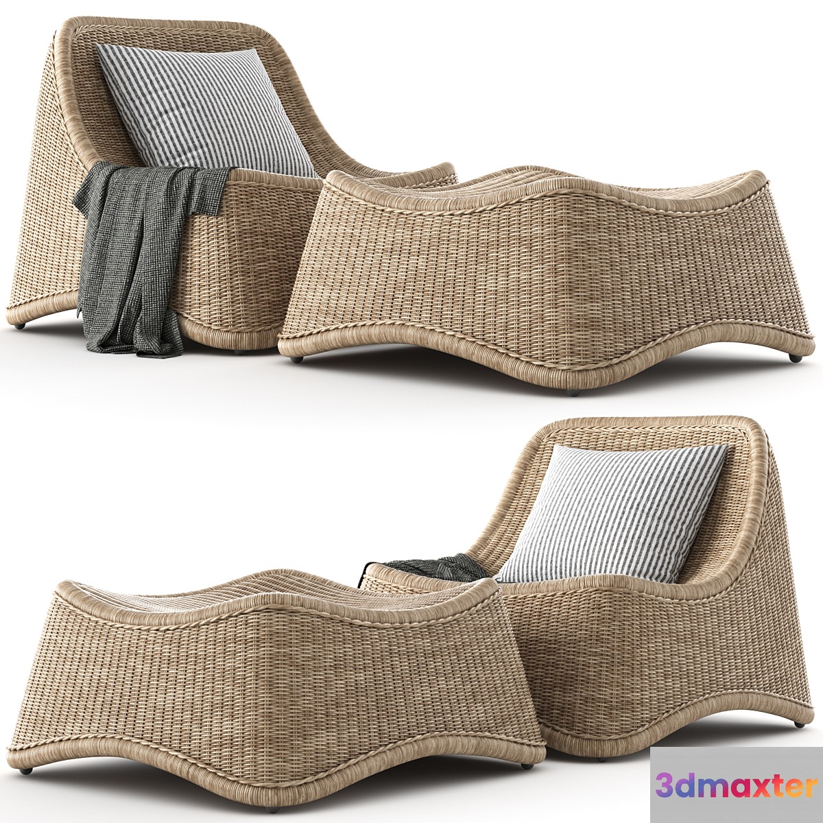 Nanna Ditzel Design Lounge 3D Max