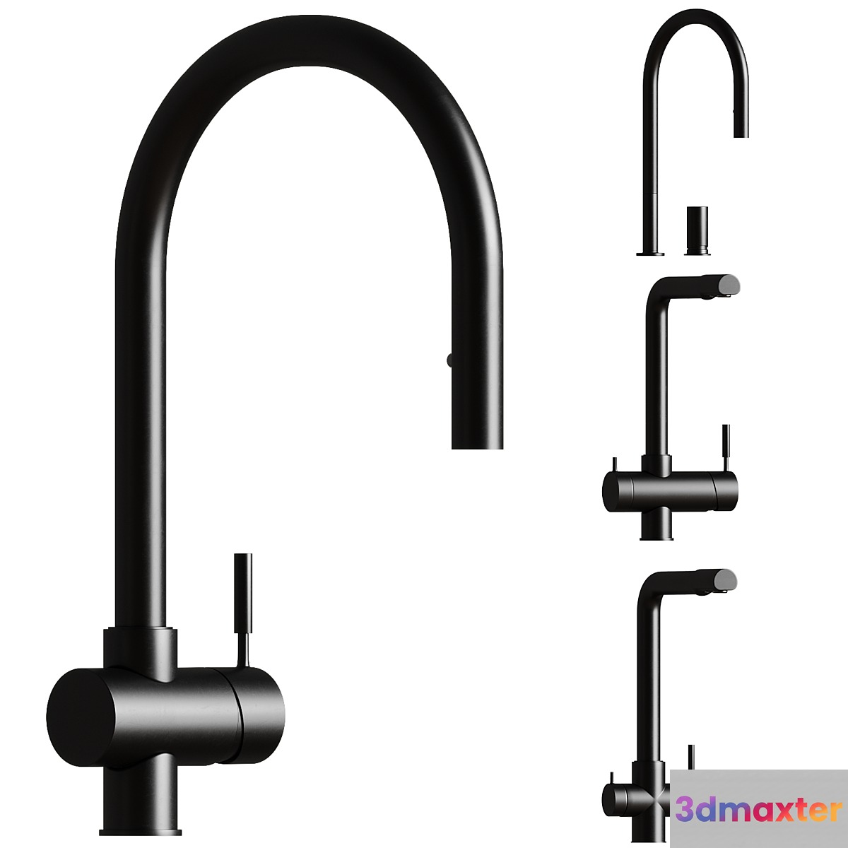 faucet set 005 - No.2 3D Max