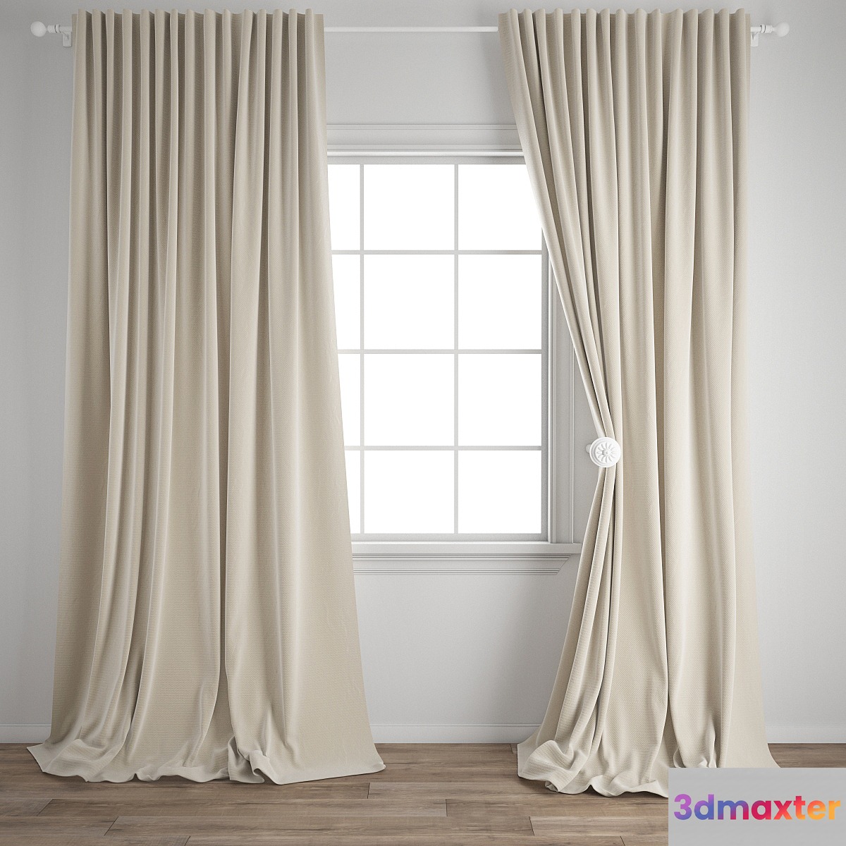 Curtain 525 3D Max