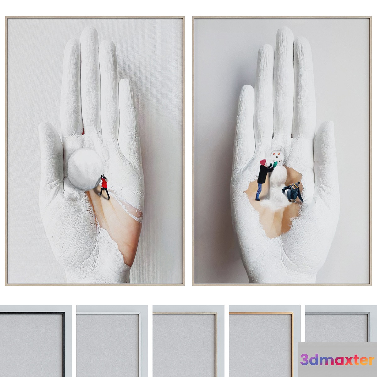 Picture Frame Set 594 - No.2 3D Max
