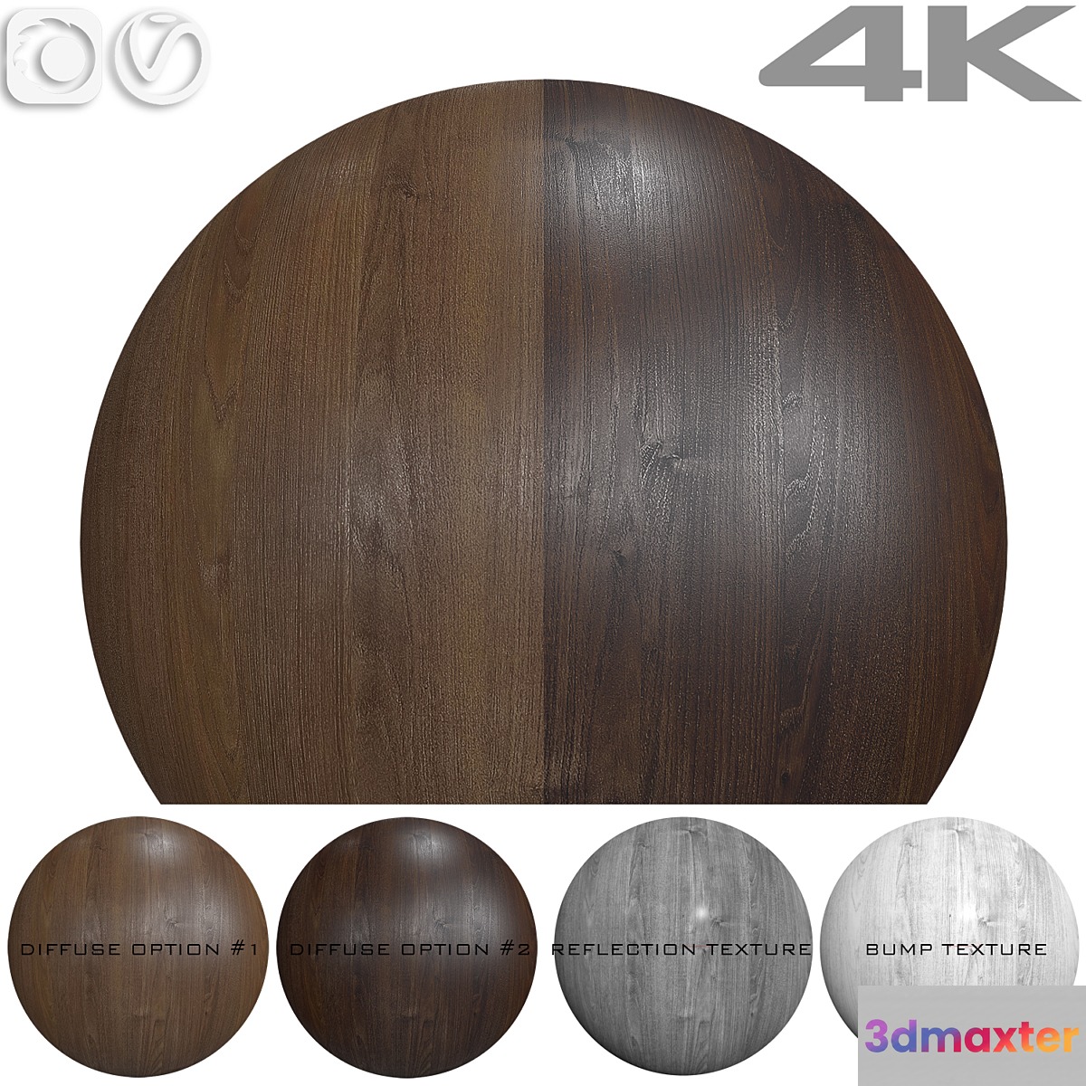 Wood texture - Acacia 3D Max