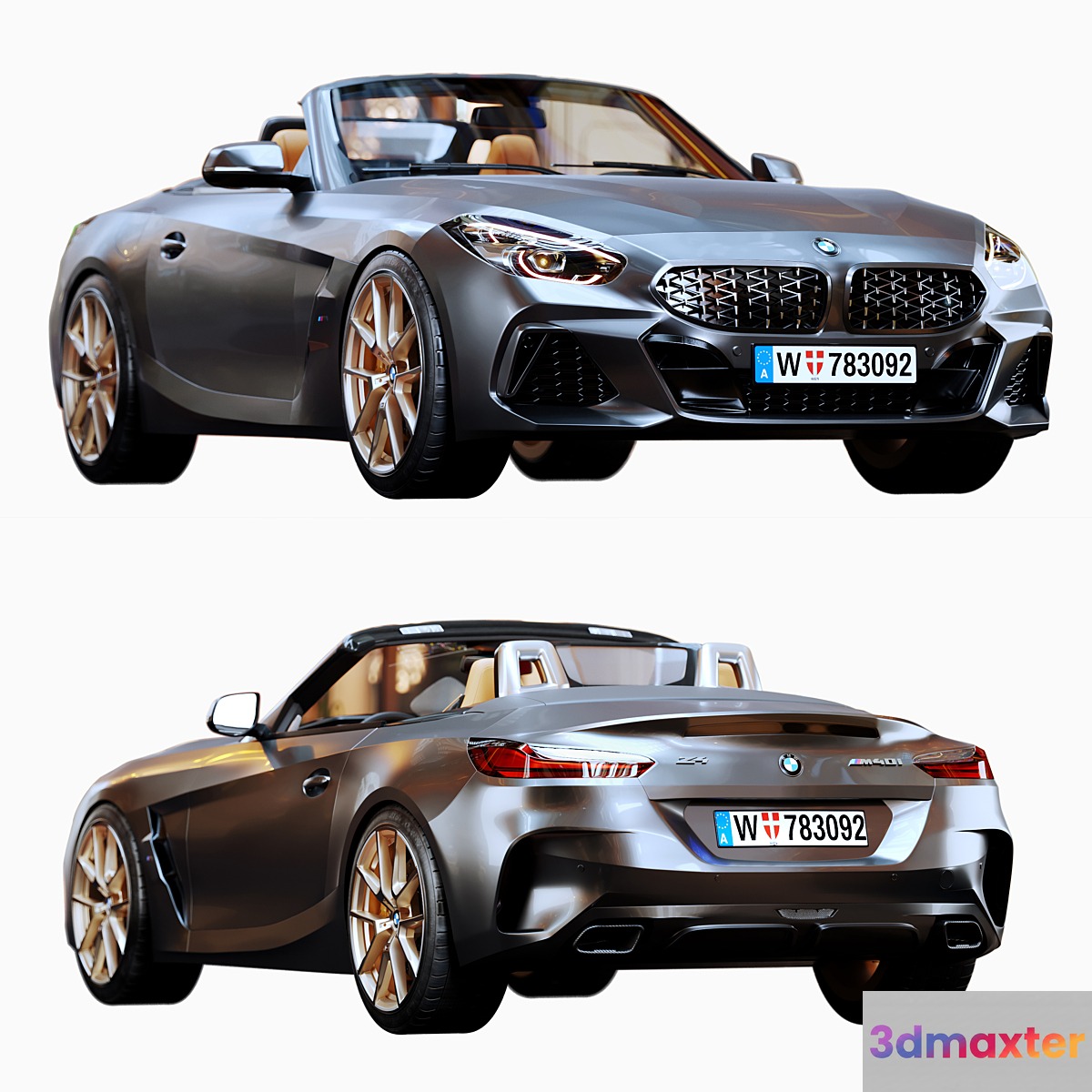 BMW Z4 M40I Roadster HQ Interior