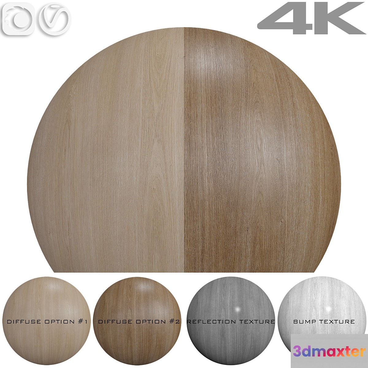 Wood texture - Oak №15 - No.4