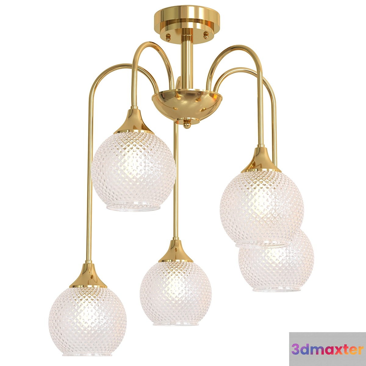 Chandelier light 3D Max