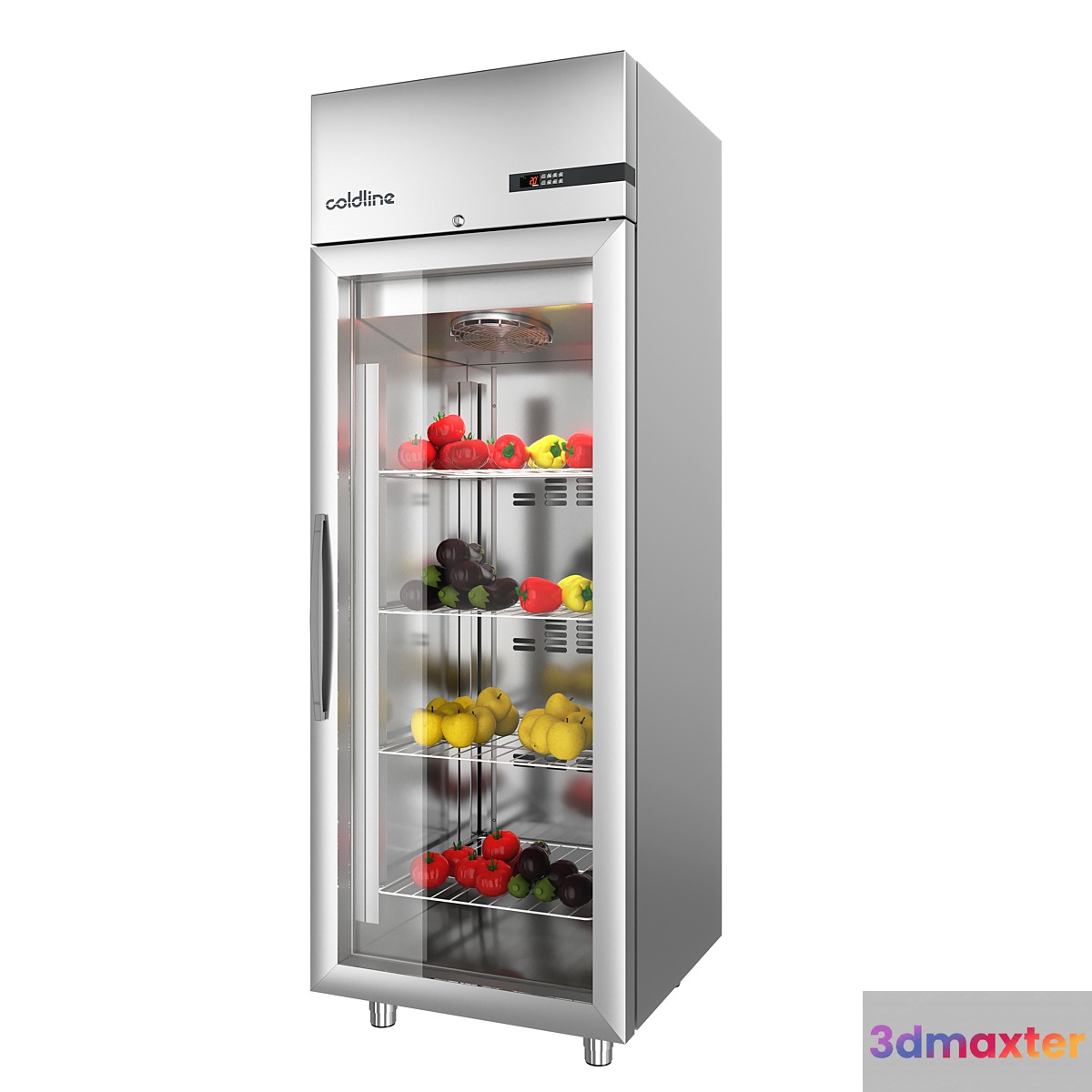 Refrigerator Armadio Master 3D Max