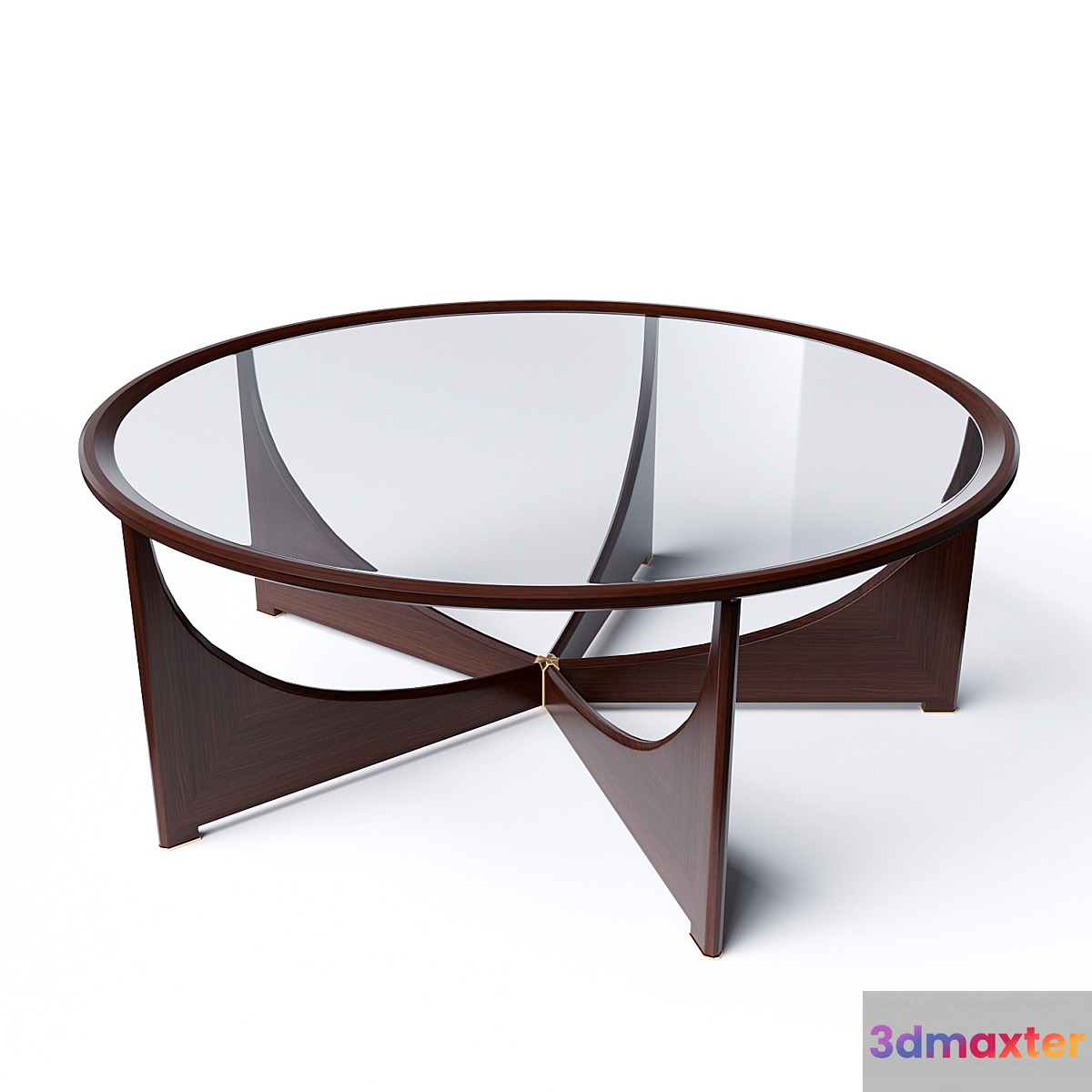 coffee table Baker furniture Dana Cocktail Table - Small by Lexicon 3D Max