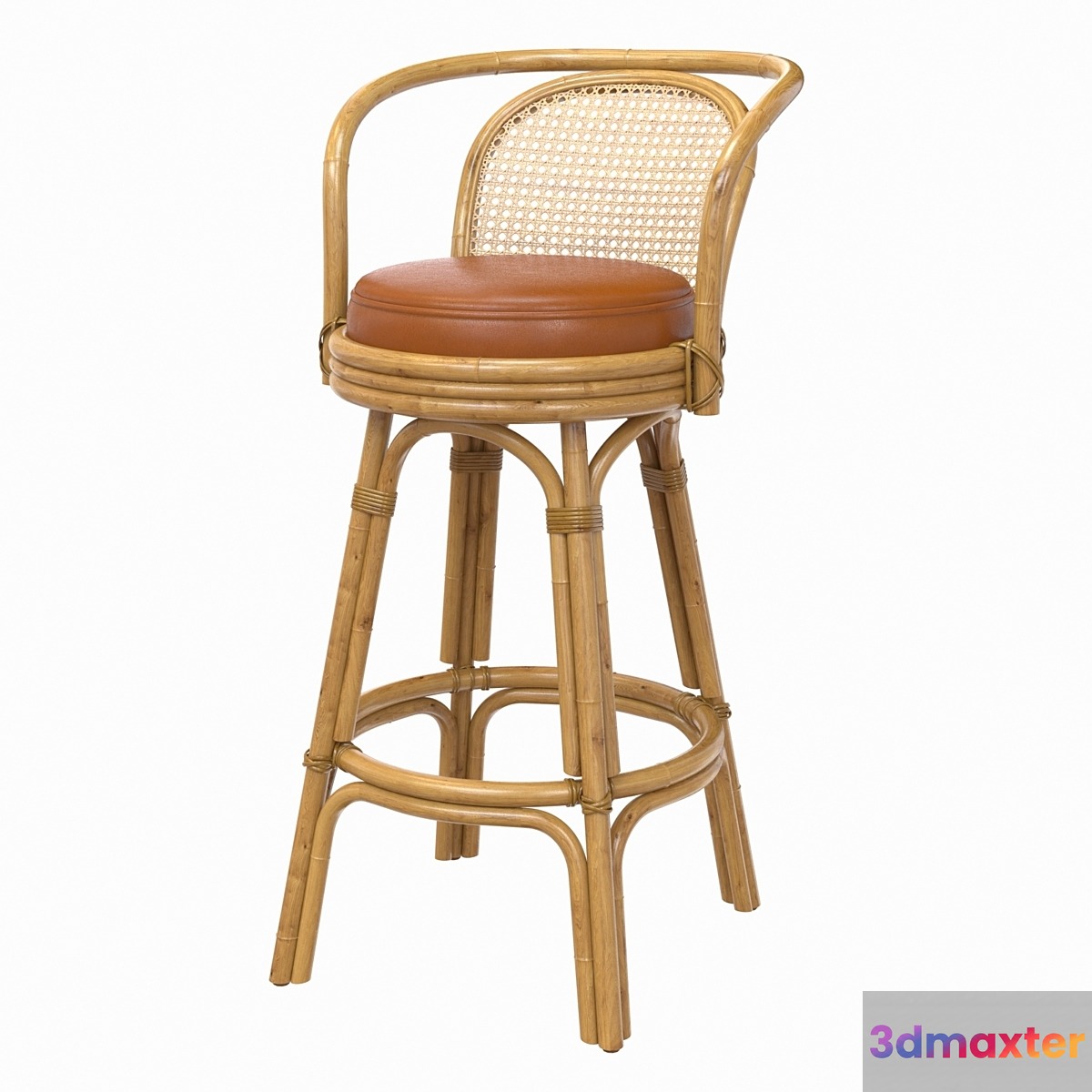 Cuban Barstool Lincoln Brooks