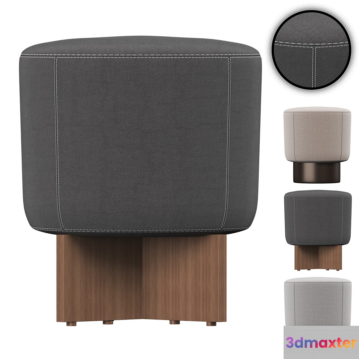 Bonaldo BELT & CROSS pouf