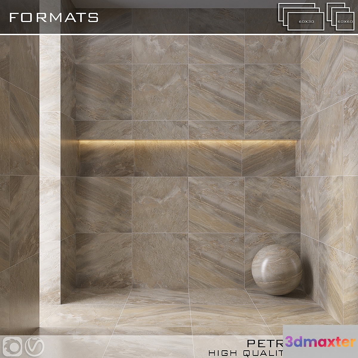 ITALON PETROL DARK 3D Max