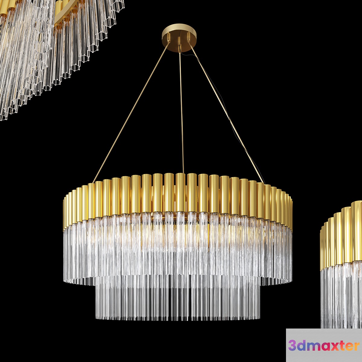 Chandelier Castro Lighting Arcade 3D Max