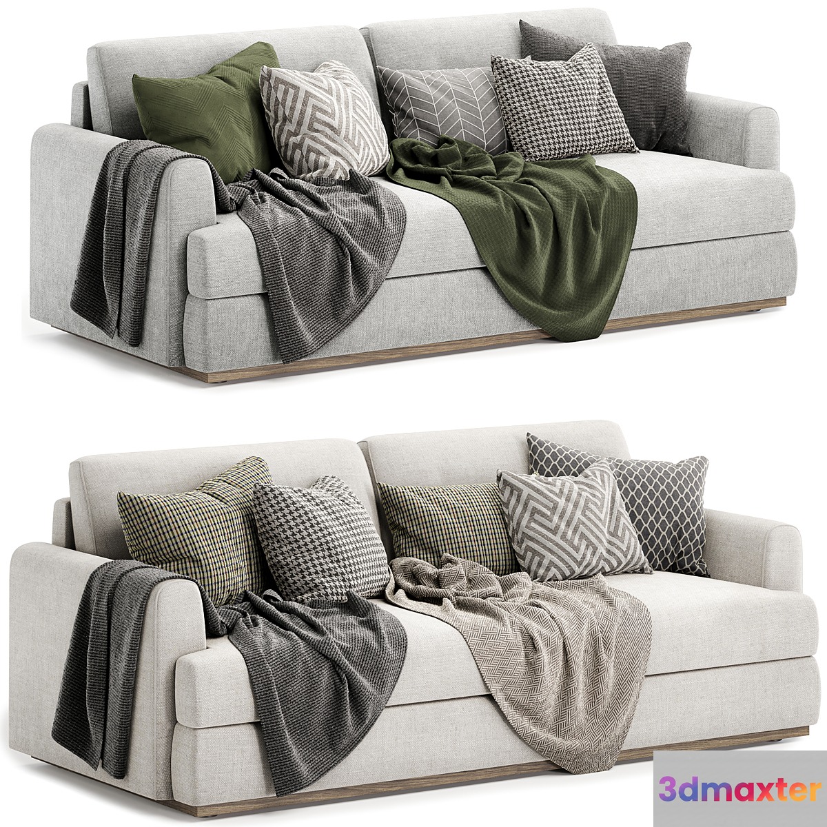 NIXON Fabric Sofa - No.2