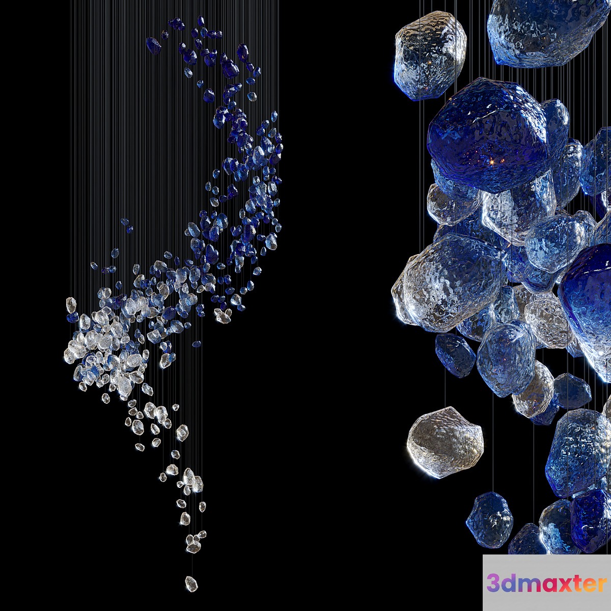 Hanging composition Asteroid - Vargov® Design