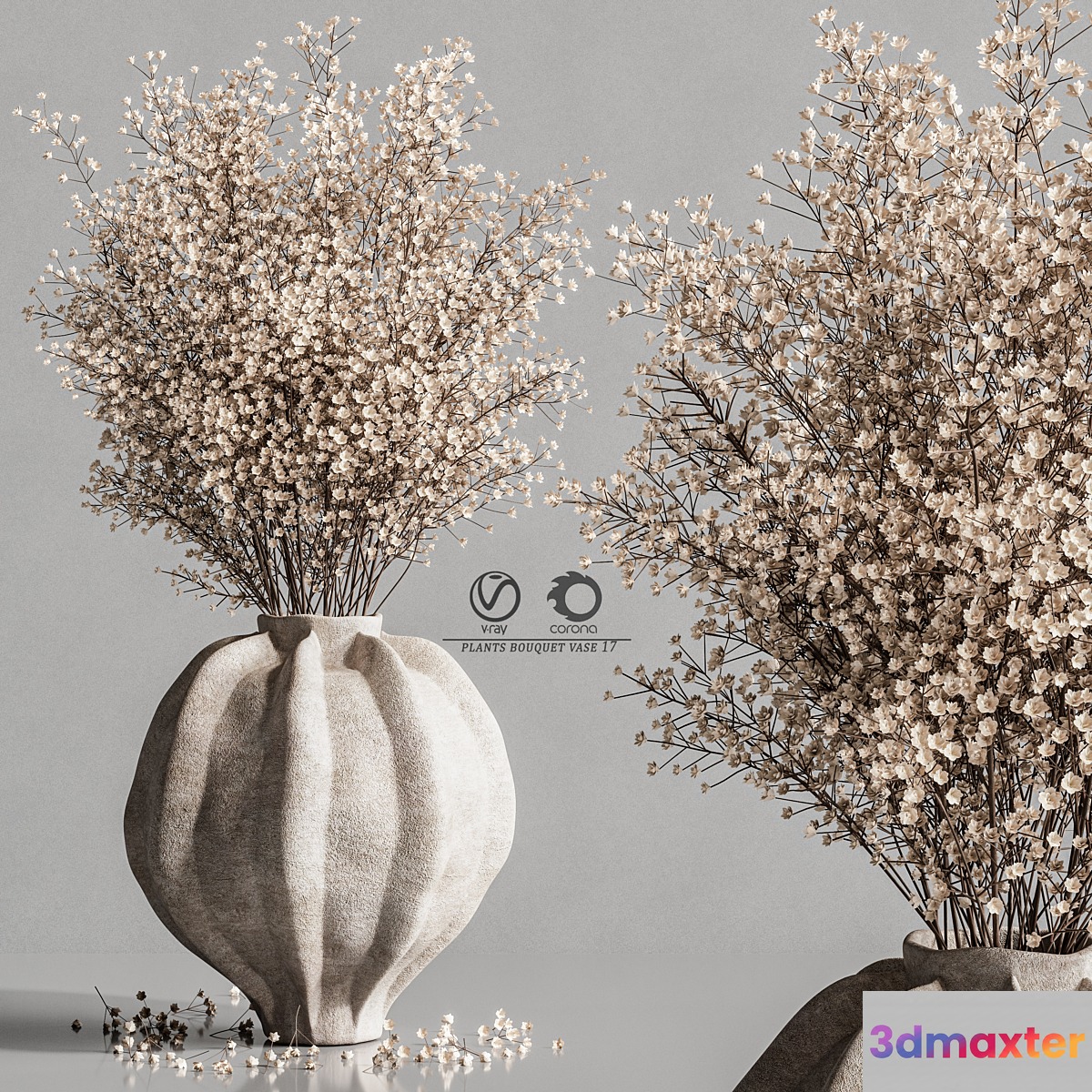 plants_bouquet_vase_17 3D Max