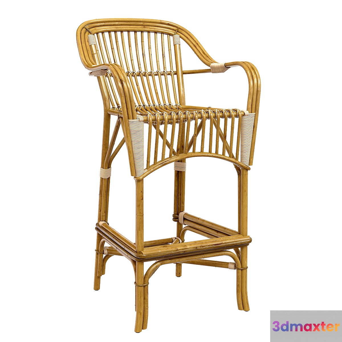 Brookhaven Barchair Lincoln brooks 3D Max