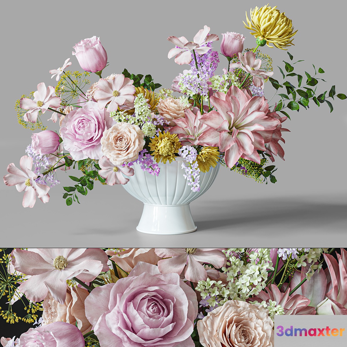 Flower Set 032 Centerpiece - No.2