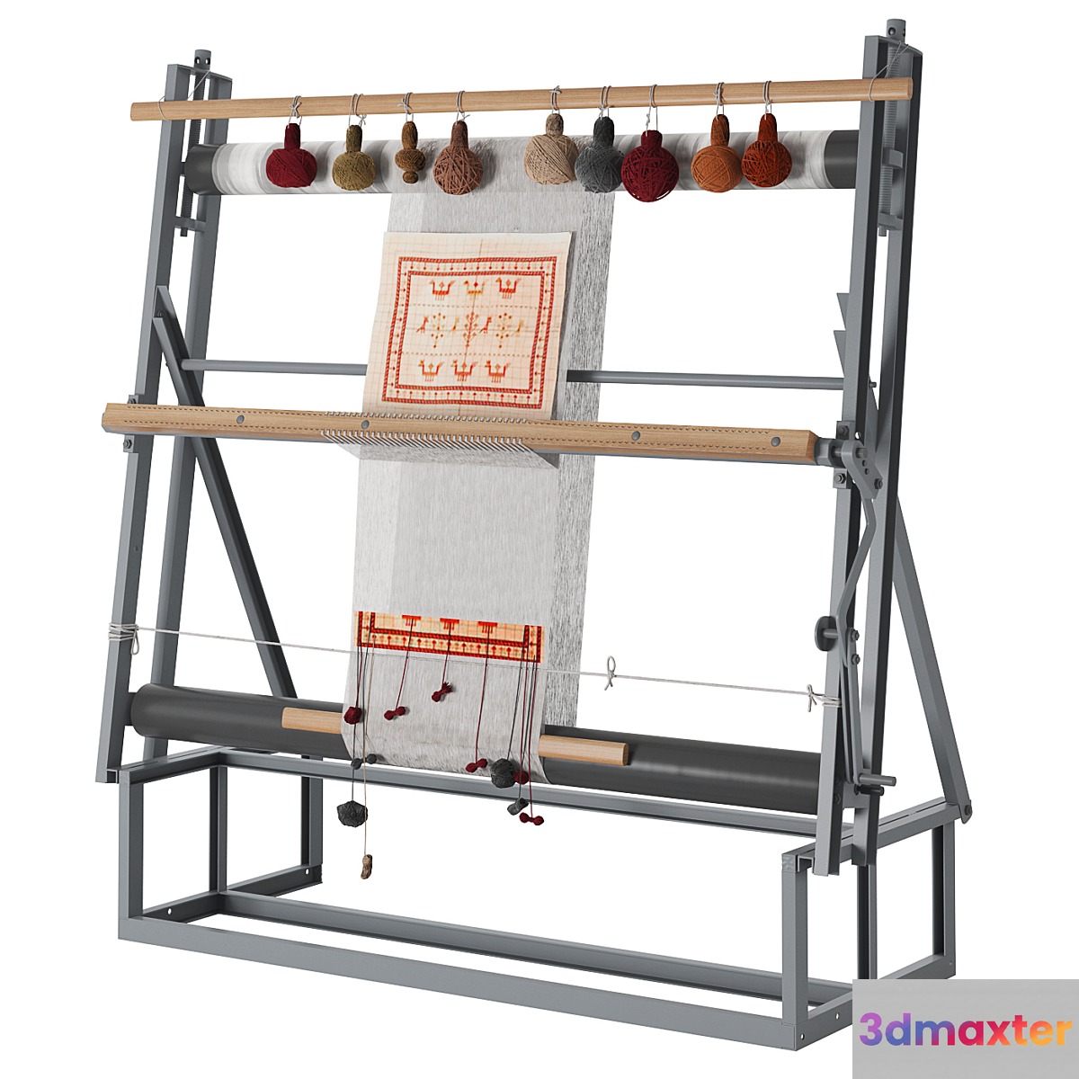 weaving machine 3D Max