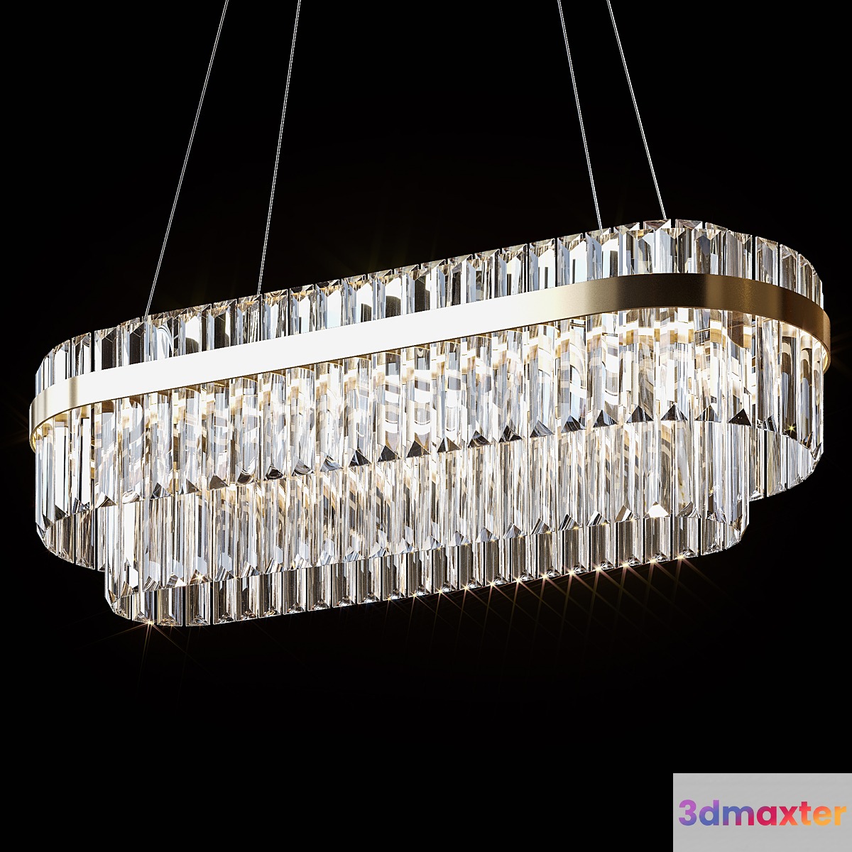 Pendant chandeliers VOYAGE L by lampatron 3D Max