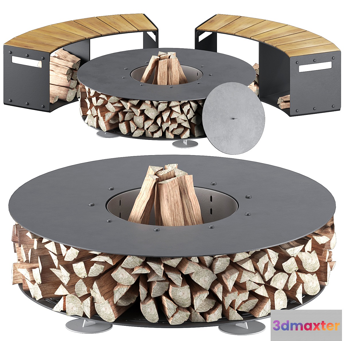 outdoor fireplace - No.6