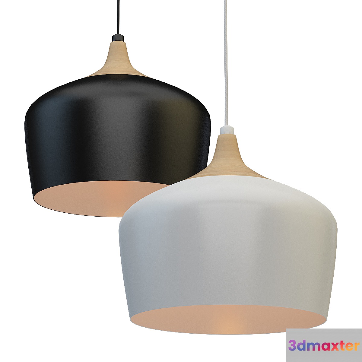Pendant lamp Inspire Fresno leroy merlin 3D Max