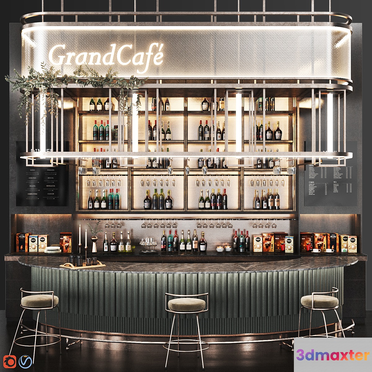 Cafe5 3D Max