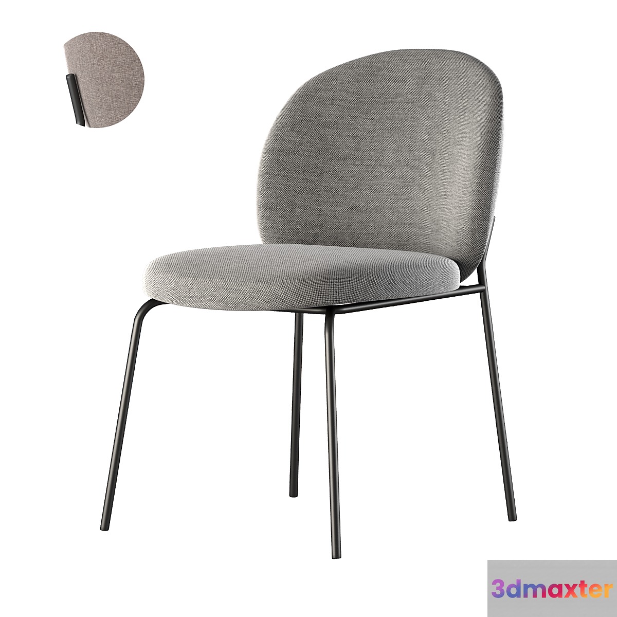 DINING CHAIR PRINCETON 3D Max