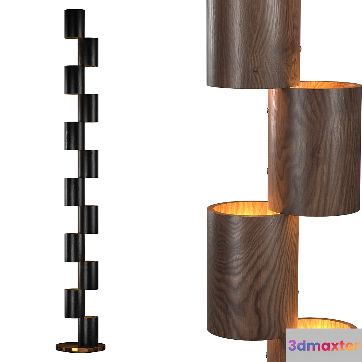 Wood Totem 3D Max