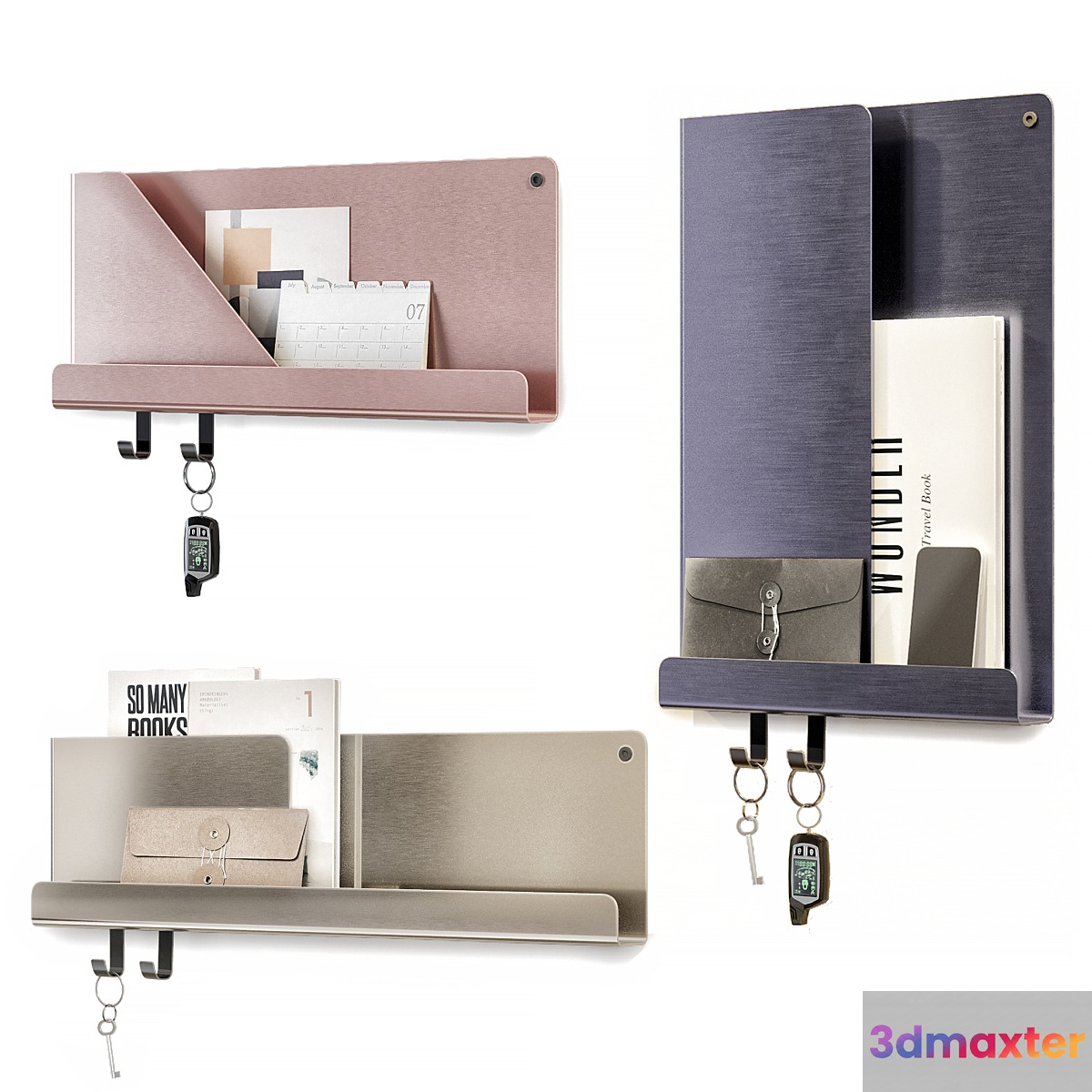Folded Shelves Muuto 3D Max