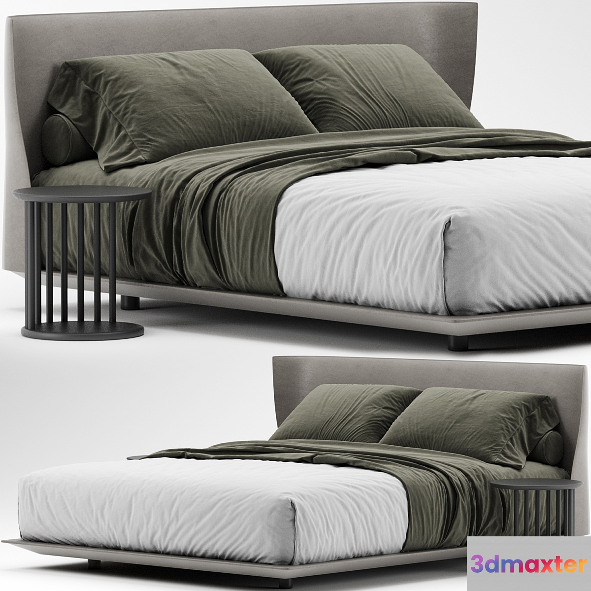 Alys Bed 3D Max