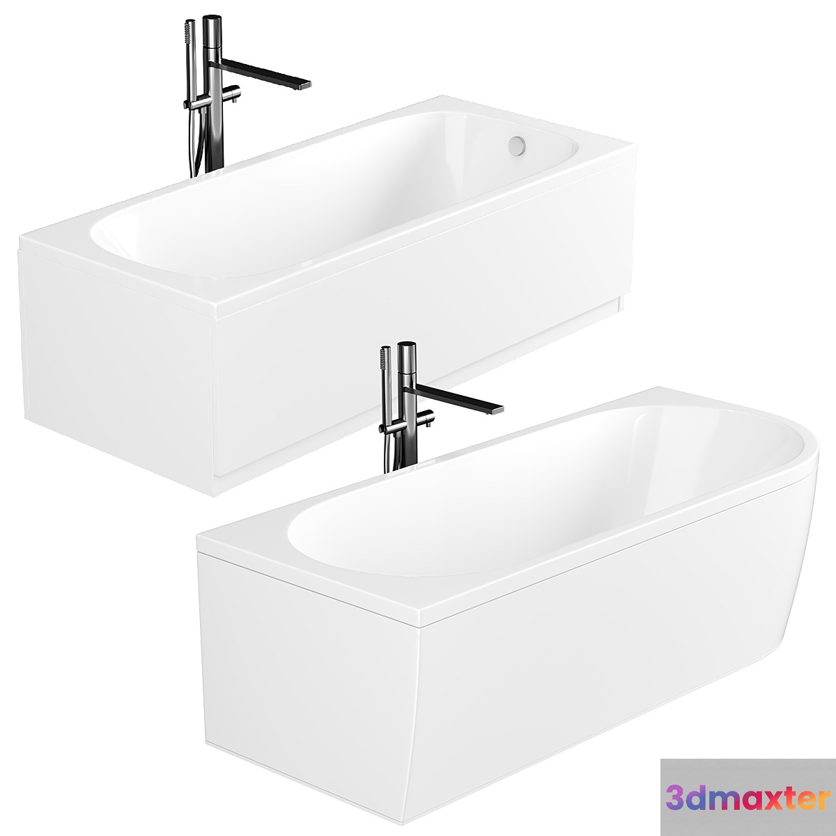 Acrylic bathtub Cezares Plane Solo Mini 160x70