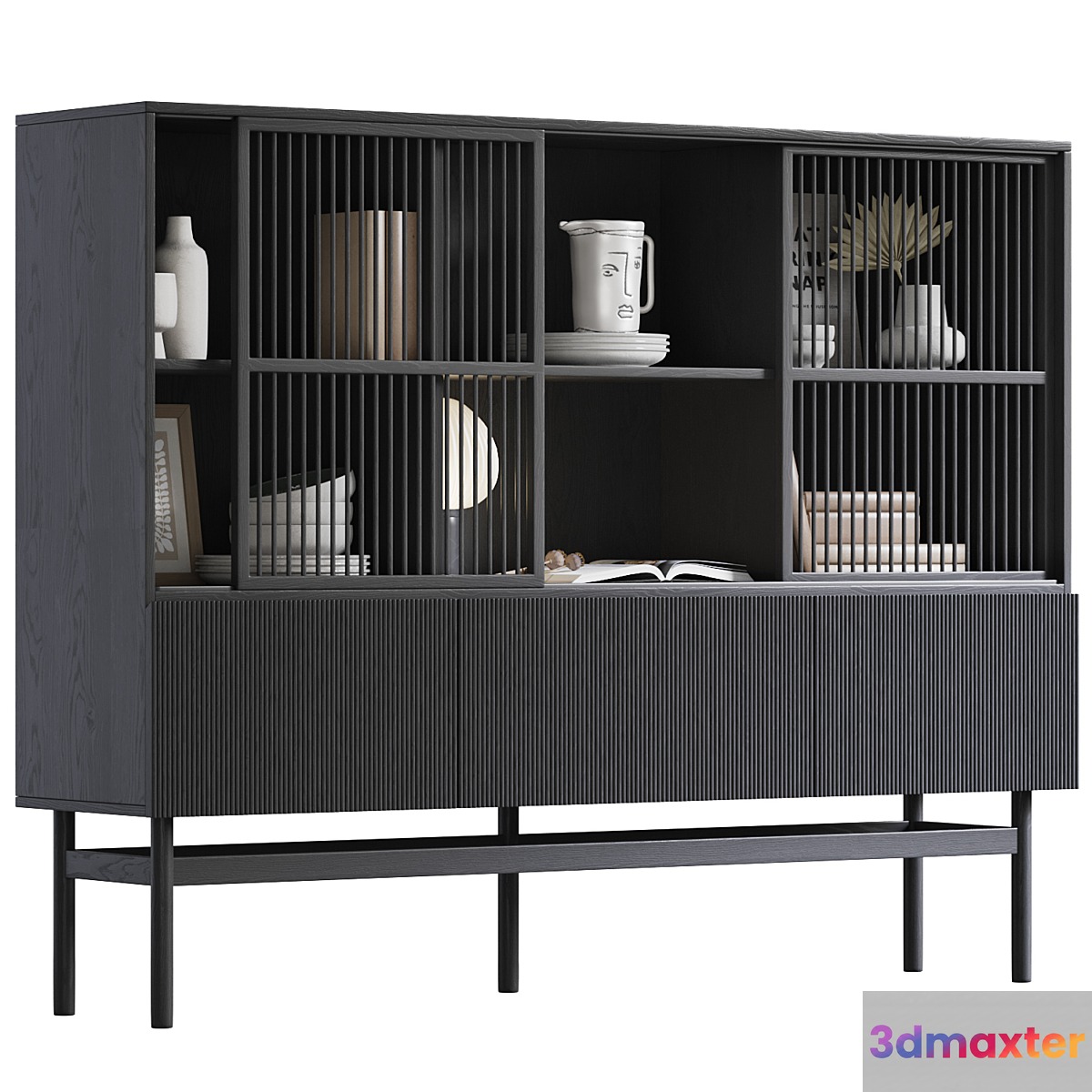 Buffet with Pilpao decor by La redoute - No.2