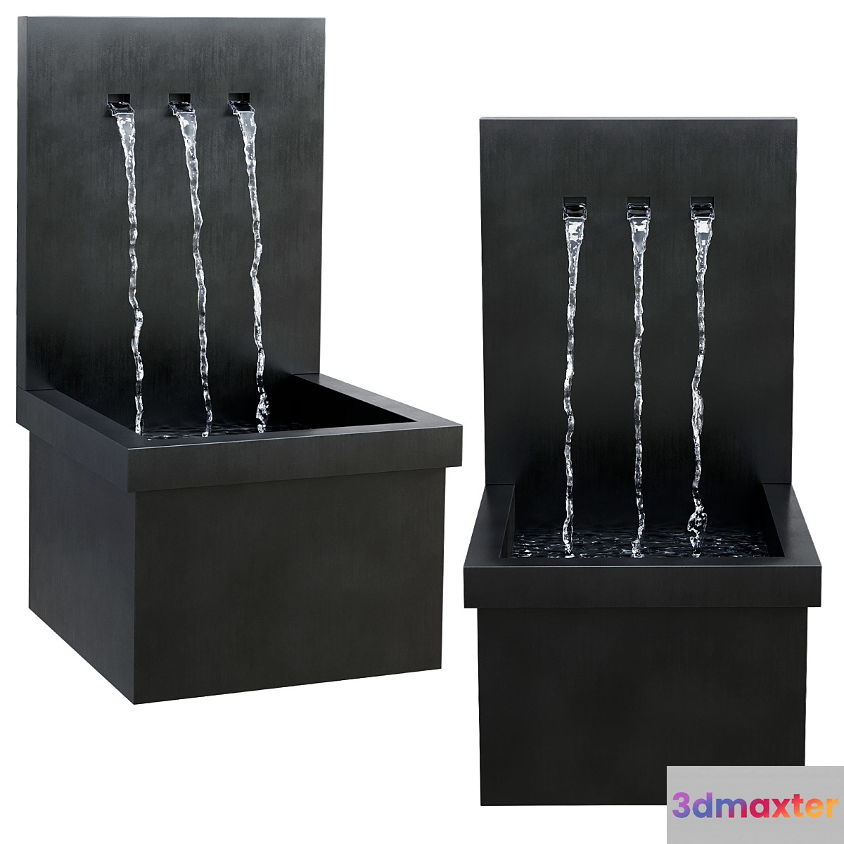 Modernist Wall Fountain