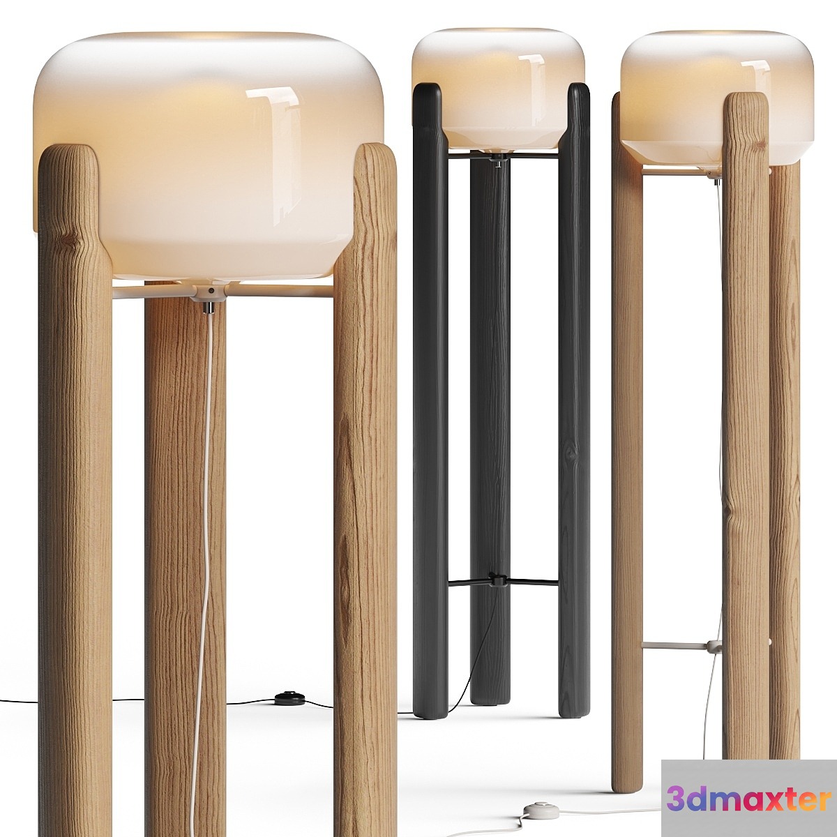 Vetreria Vistosi Sata PT Floor Lamps