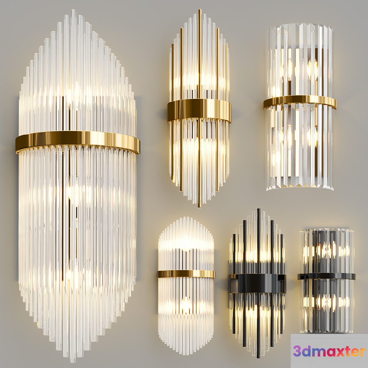 Glass Sconce Collection - No.2