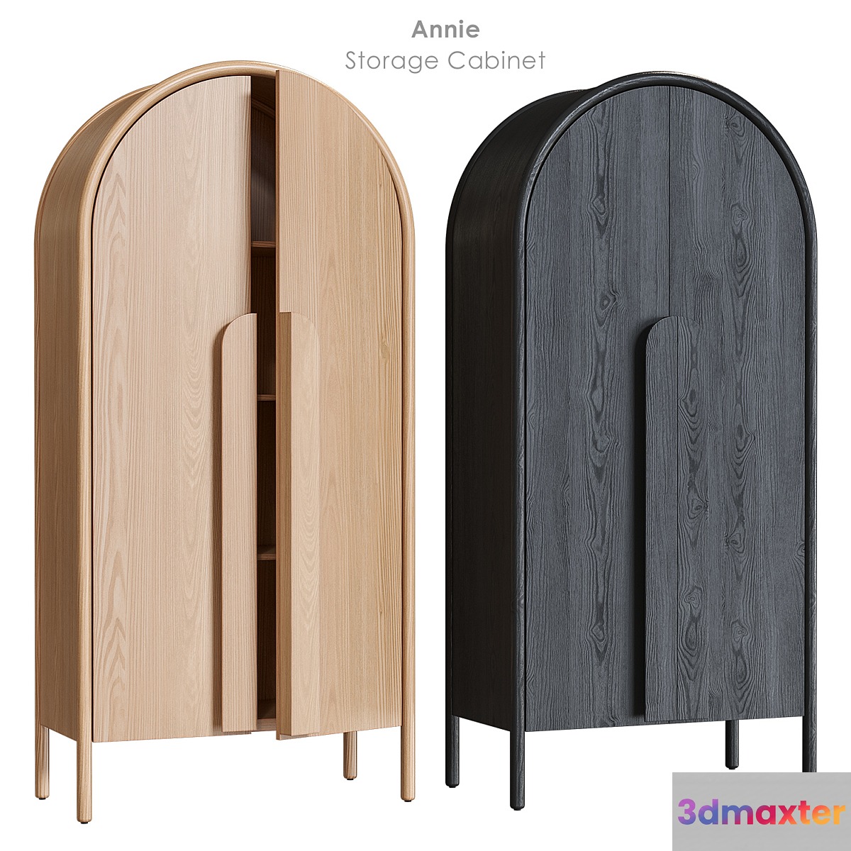 Annie Natural Storage Cabinet