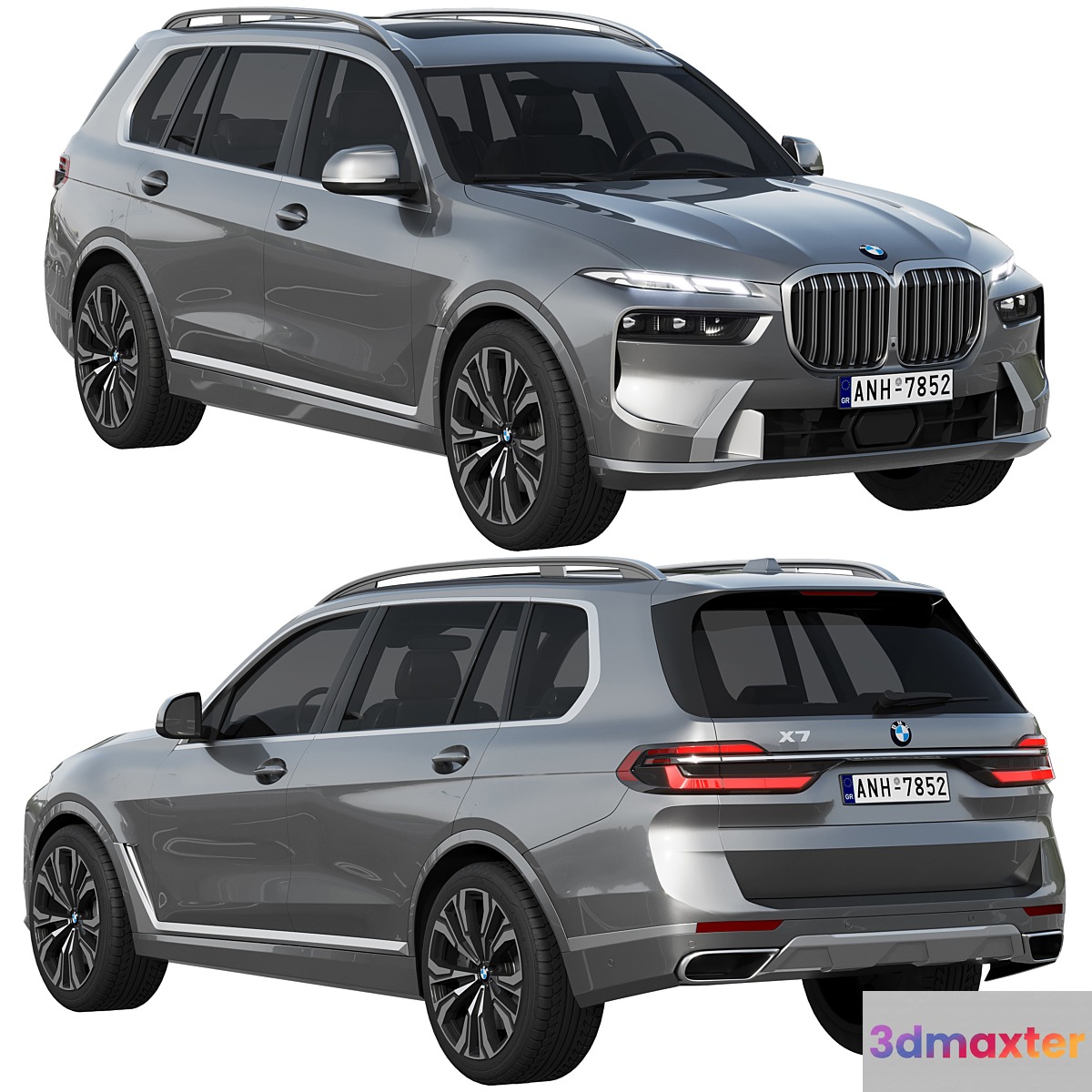 BMW X7 2023 3D Max