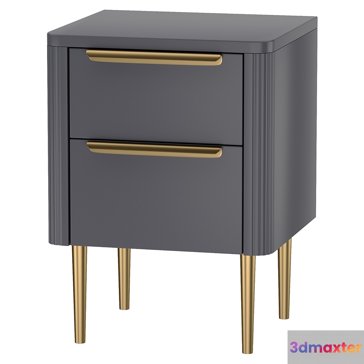 Nightstand Bedside Table Ebro 3D Max