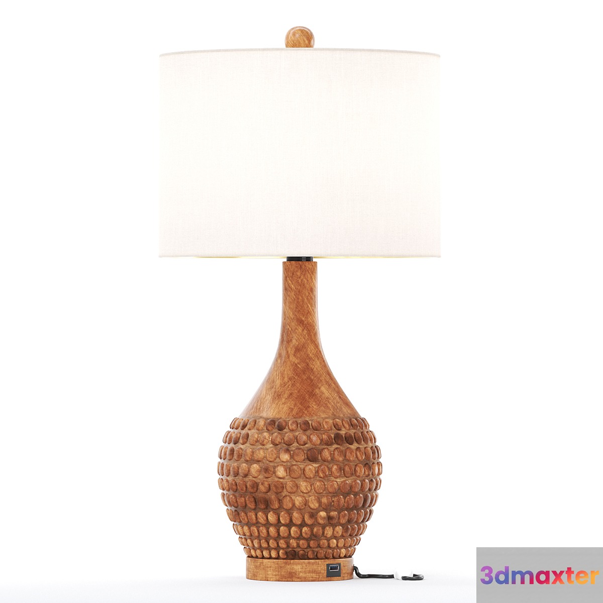 Asher Table Lamp Set with USB