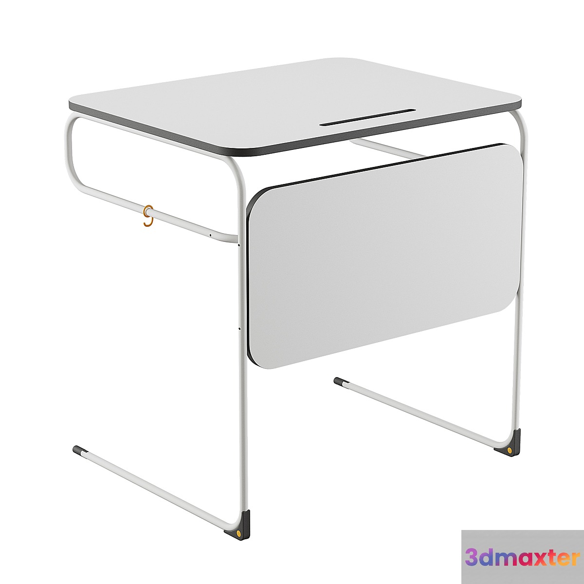 Line School Desk I Desk 3D Max