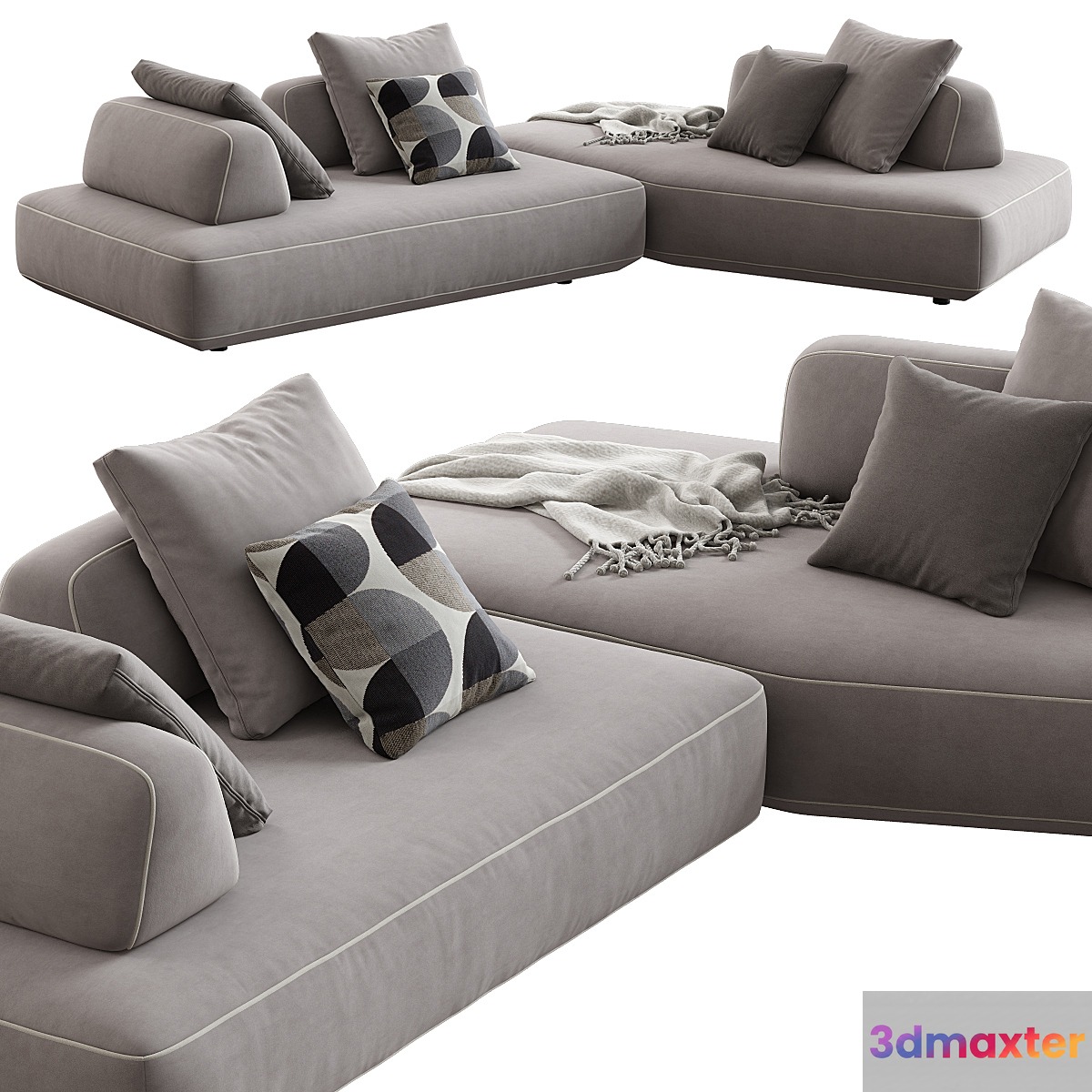 Resource Furniture _ Flex Sofa (Composition 02)