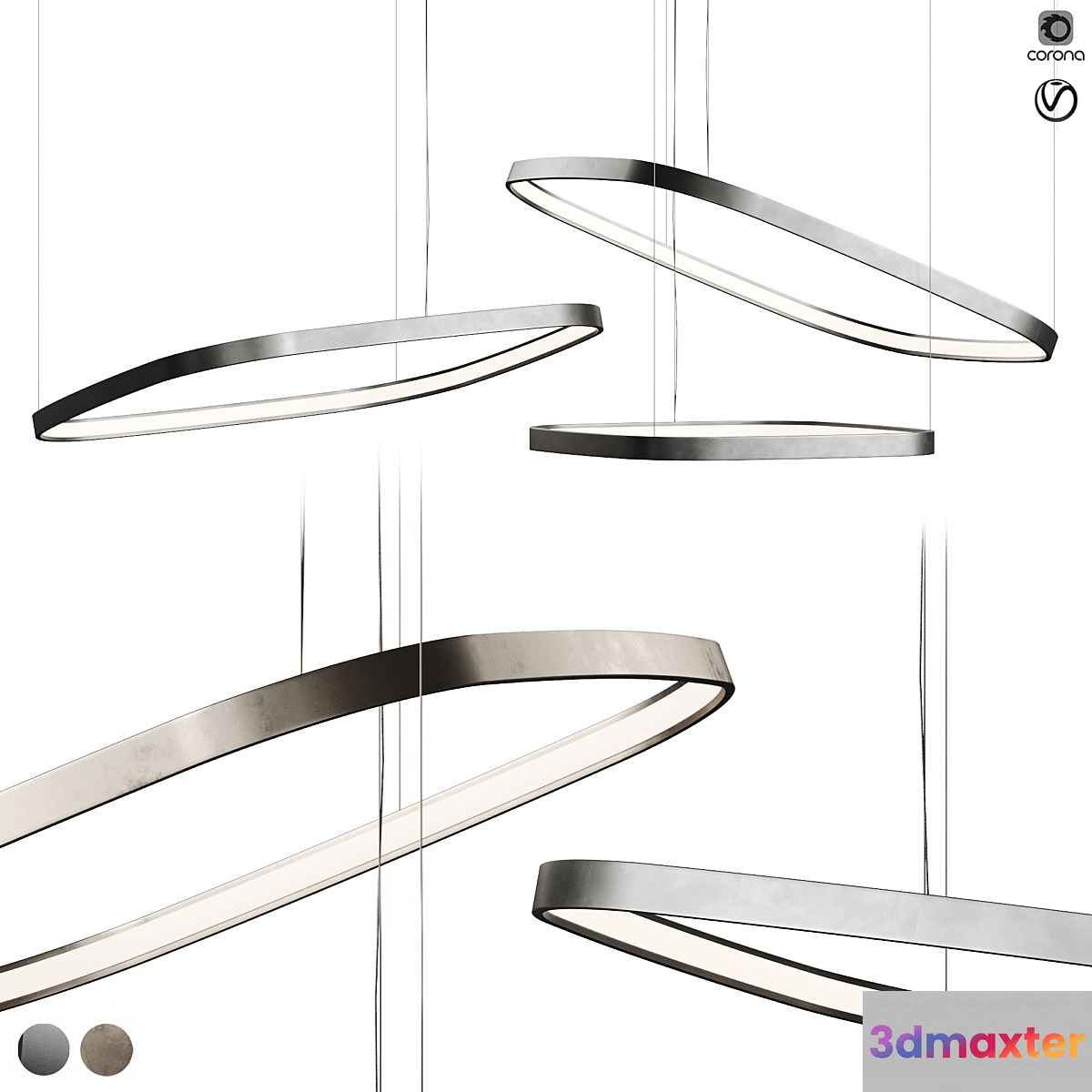 ZERO SQUARE LINE BY PANZERI 3D Max