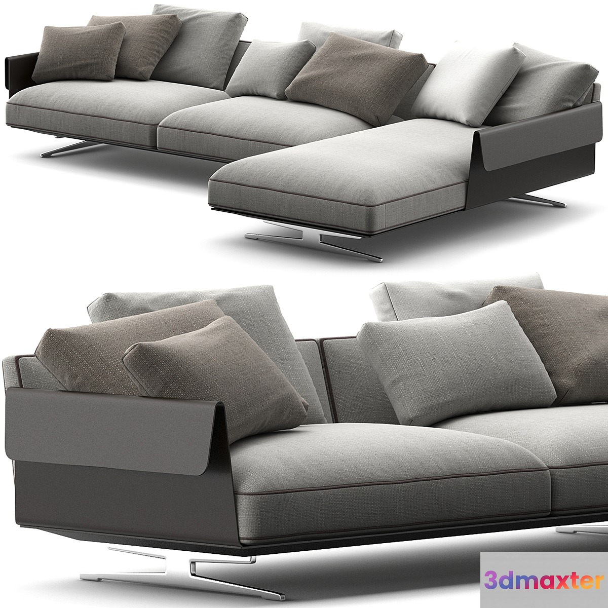 Flexform Bretton Chaise Longue