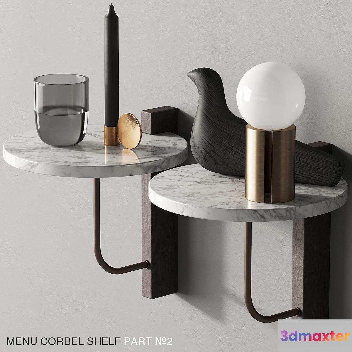 140 Menu Corbel Shelf by Kroyer Saetter Lassen P02