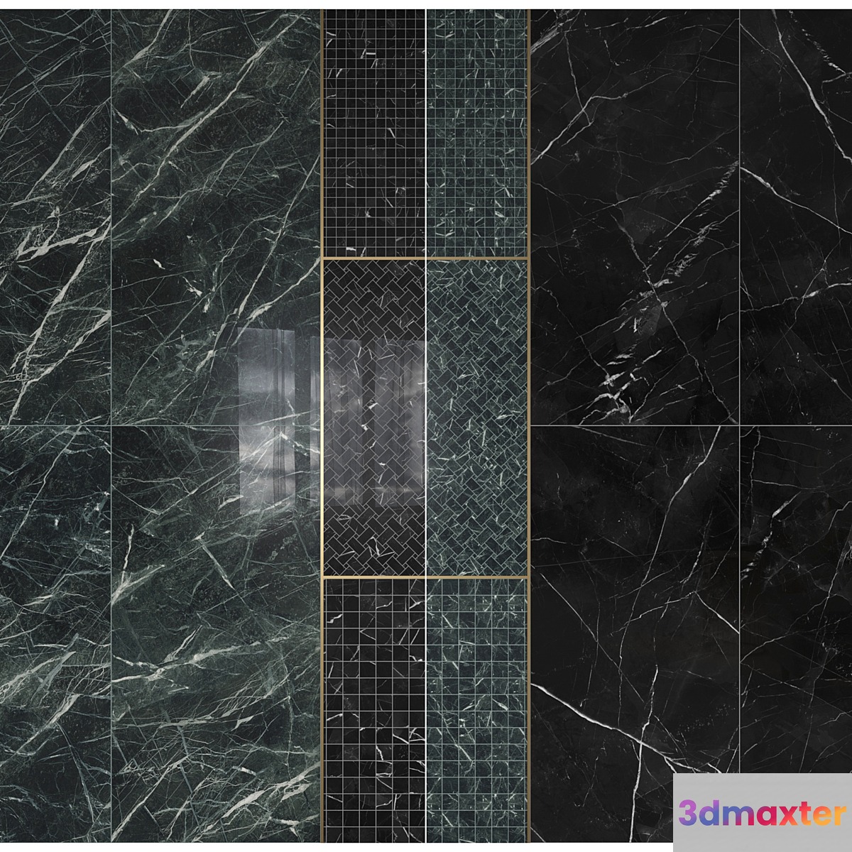 Emilgroup Tele di Marmo Revolution decor s1 3D Max