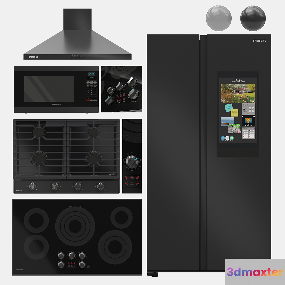 Appliance Collection SAMSUNG V02 3D Max