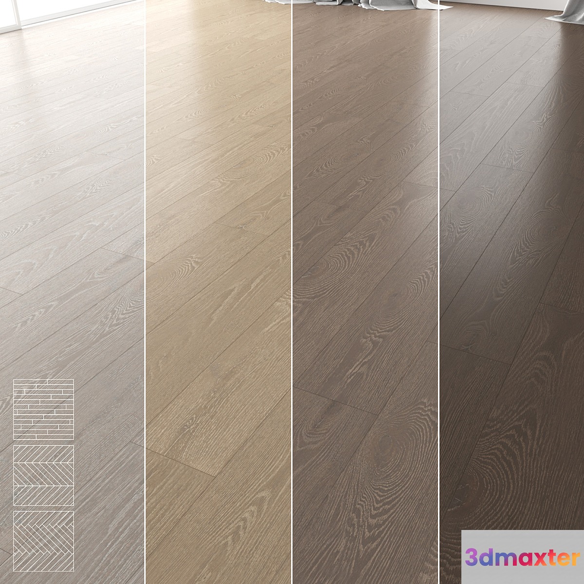 Wood Floor Set 20 - No.2