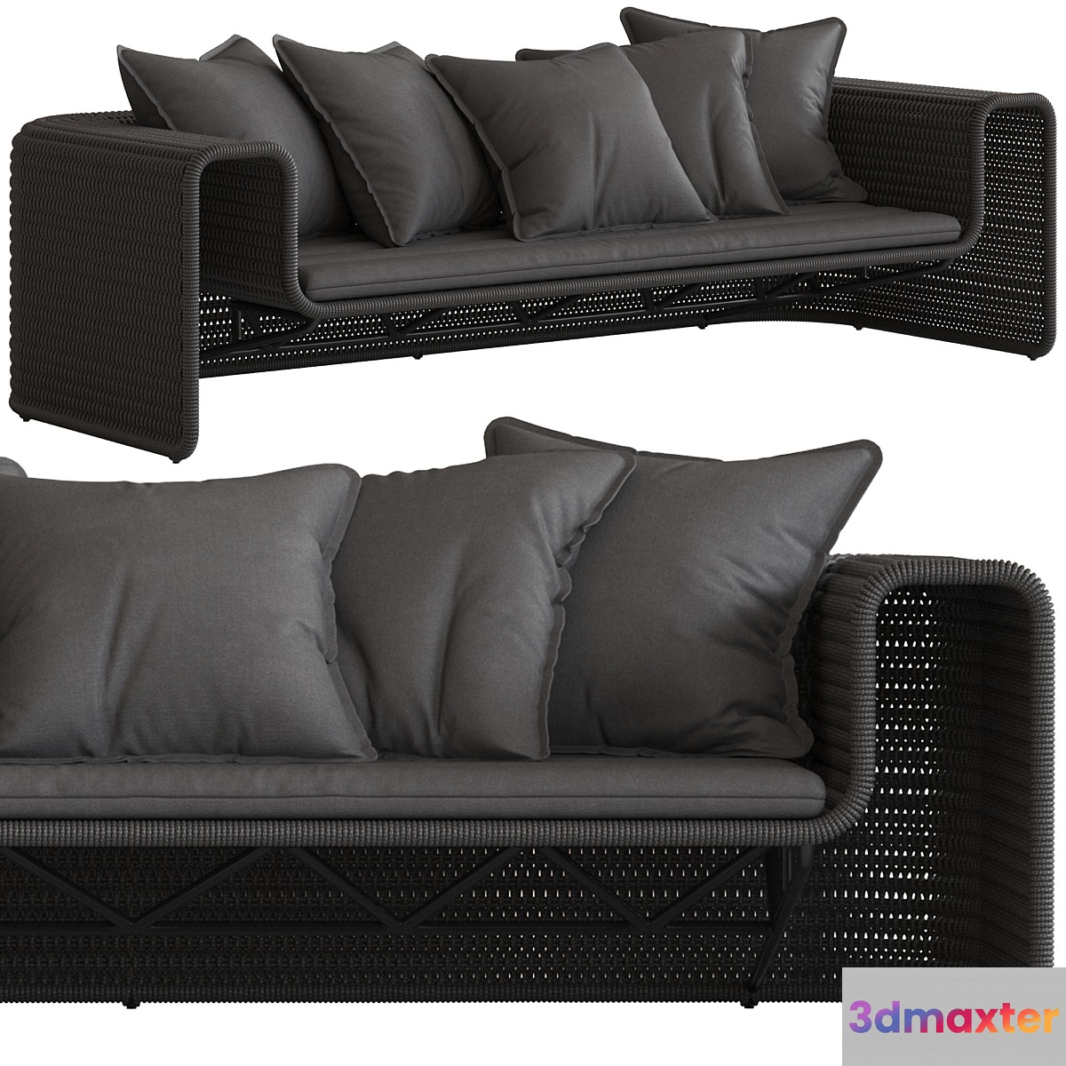 Coco Republic Dirand Outdoor Sofa
