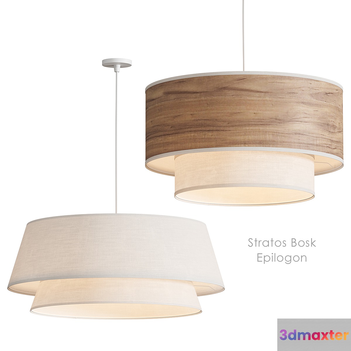 Epilogon StratosBosk Pendant lamp La Redoute 3D Max