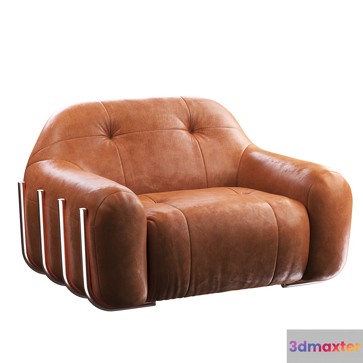 Brace Leather Chair