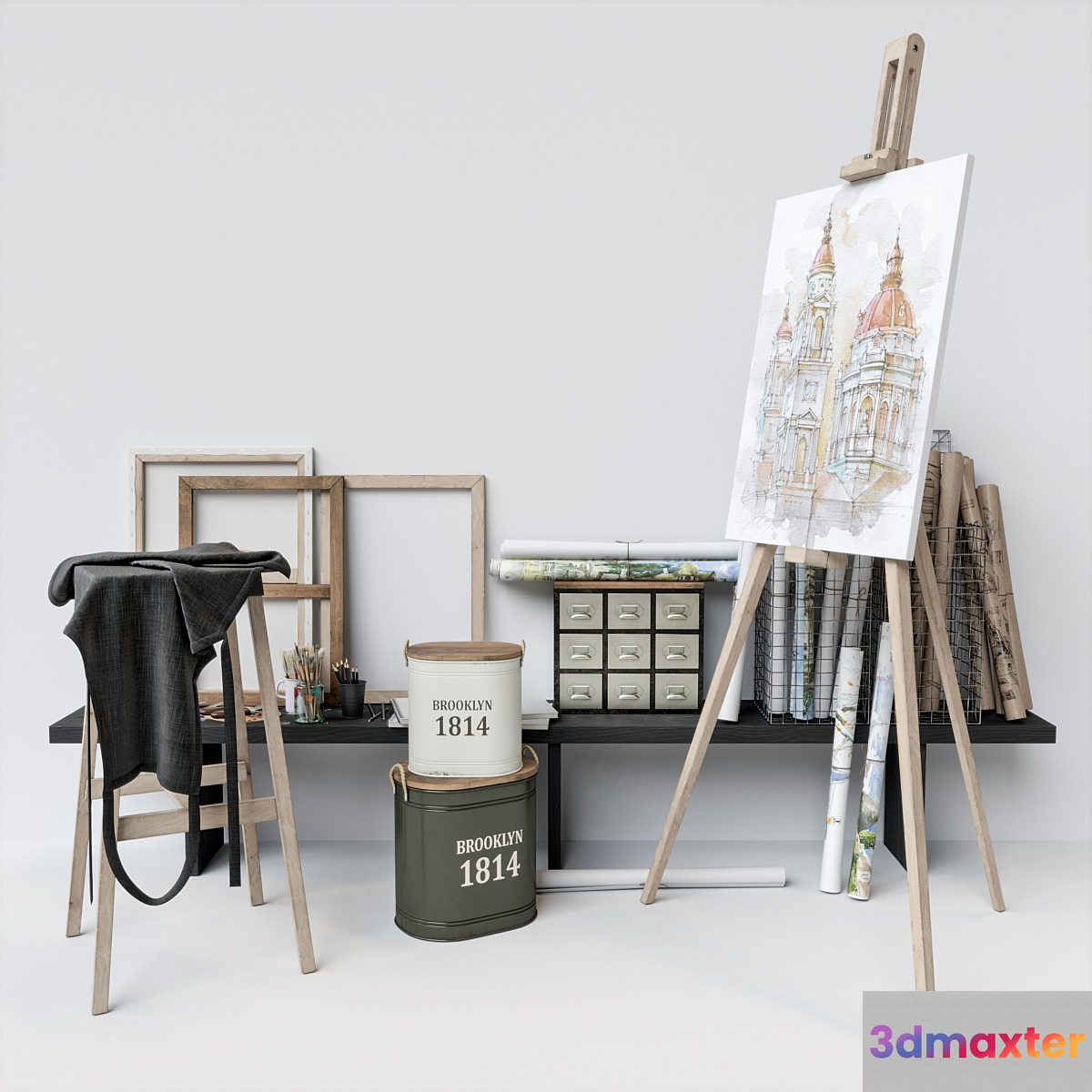 artist's workshop 3D Max