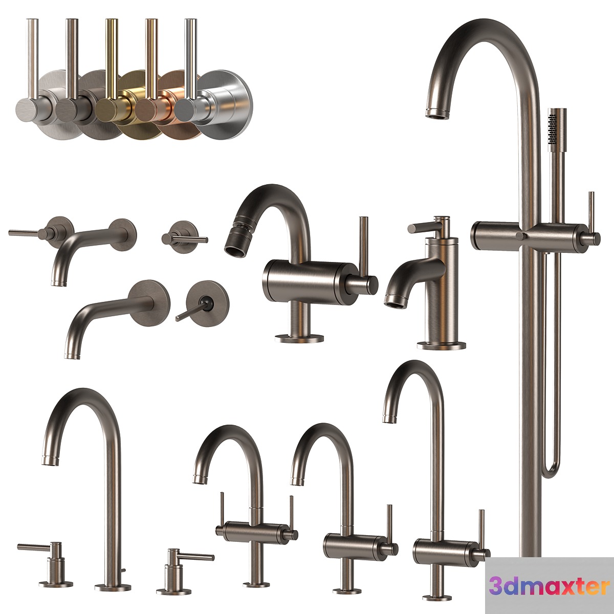 GROHE ATRIO set 01 3D Max